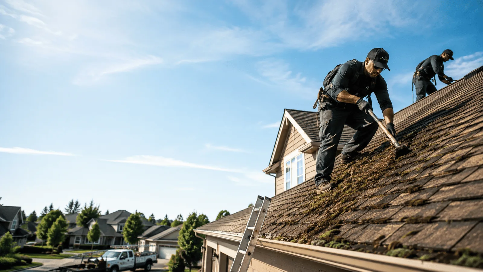 Roof Moss Removal in Catlin, IL near me